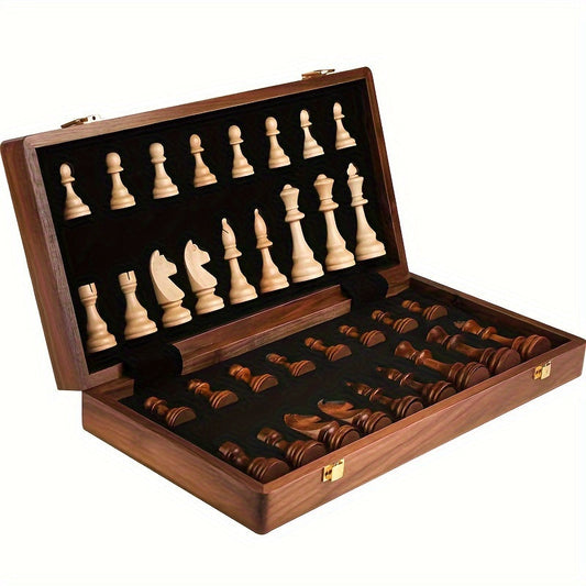 Wooden Chess Set Competitive Play - Vonnera