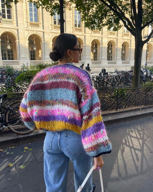 Women's Chunky Knit Open Front Cardigan - Vonnera