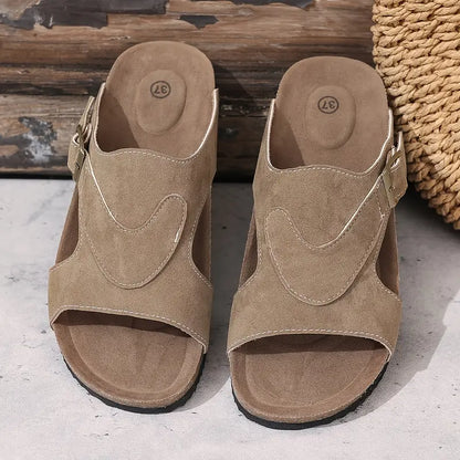 Women's Flat Sandals Leather Calliope