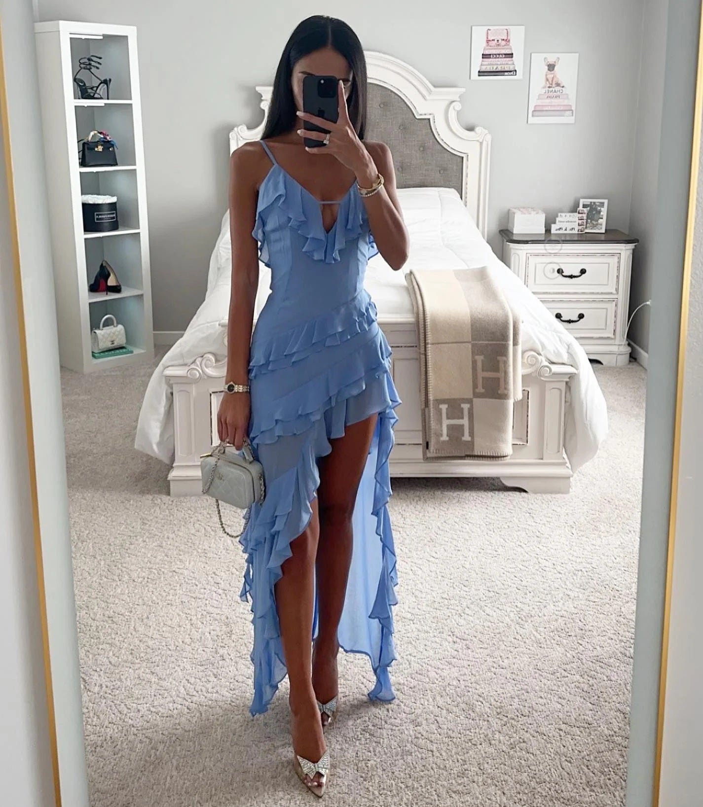Women's Solid Color Shift Dress