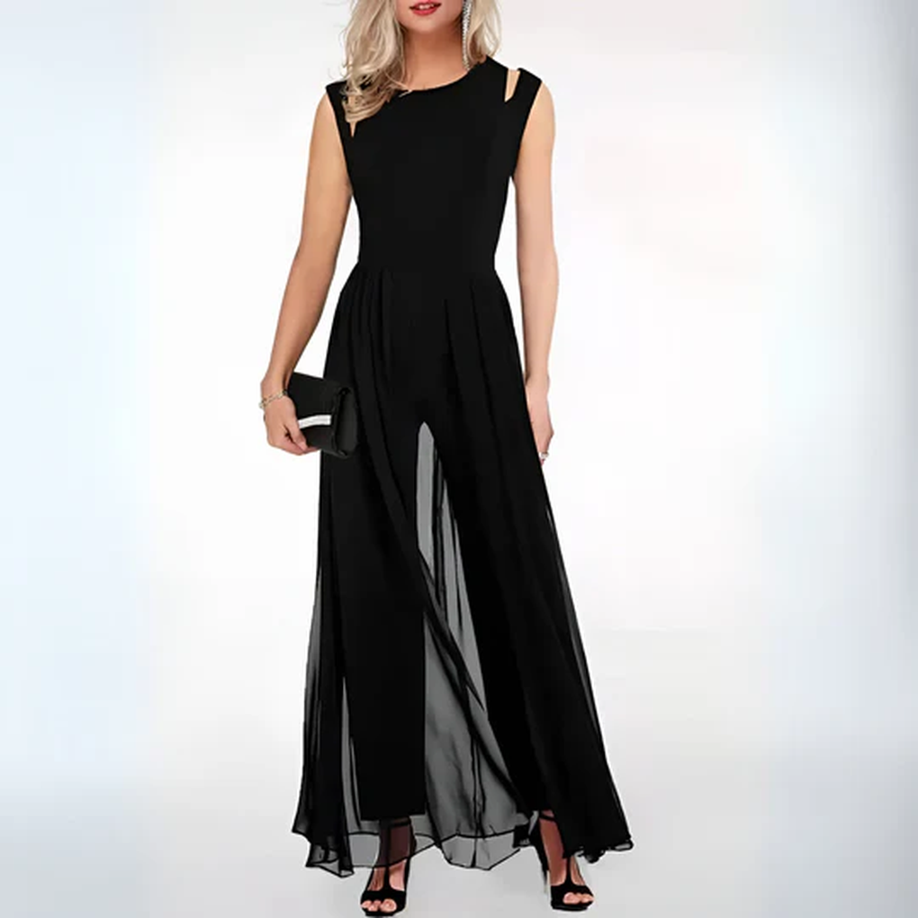Women's Modern Jumpsuit One-Piece Outfit - Vonnera