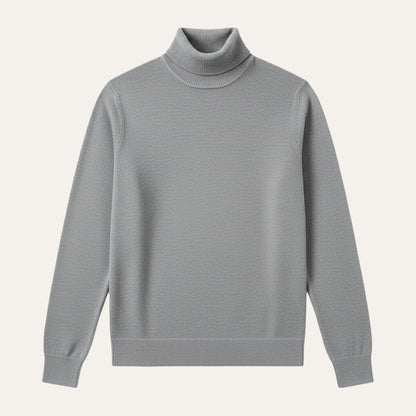 Men's Classic Turtleneck Knit Sweater