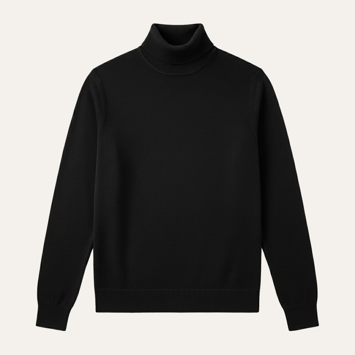 Men's Classic Turtleneck Knit Sweater