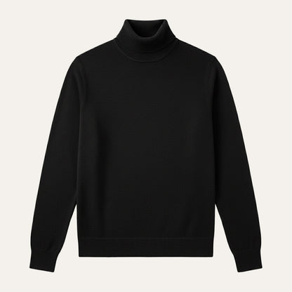 Men's Classic Turtleneck Knit Sweater