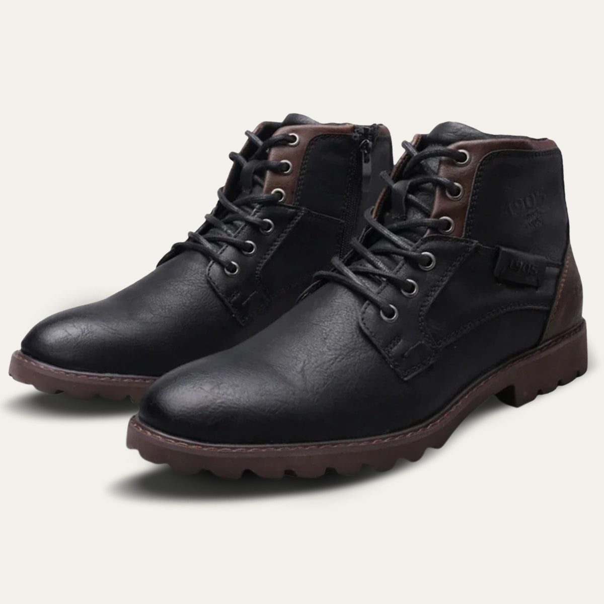 Men's Leather Combat Boots
