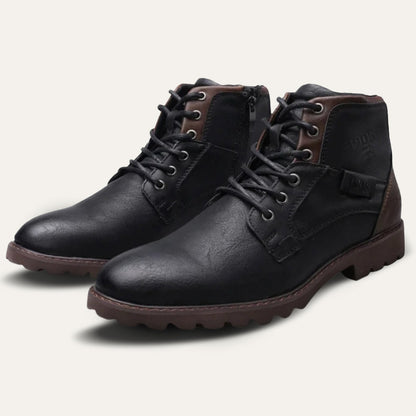 Men's Leather Combat Boots