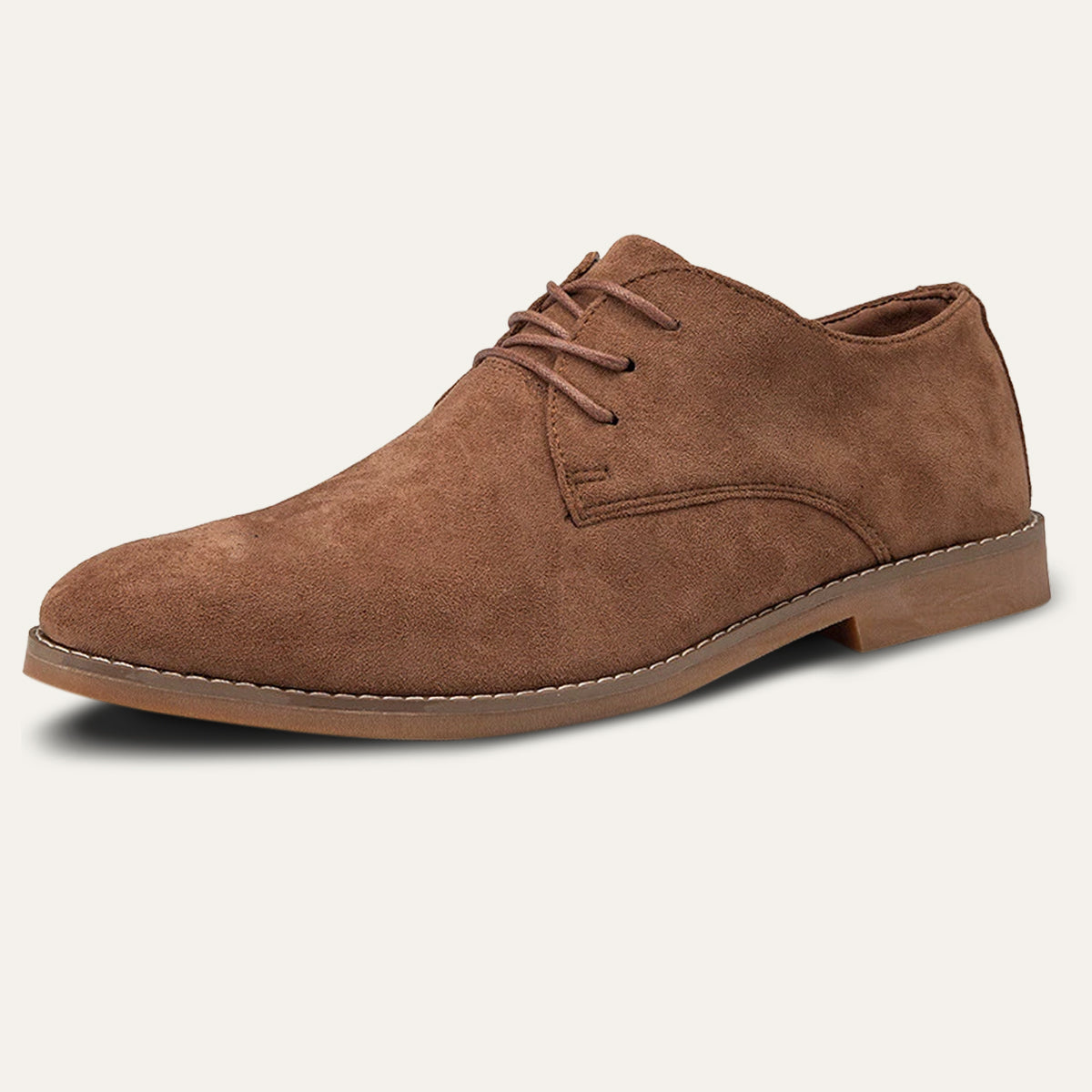 Men's Suede Formal Shoes Classic Brown - Vonnera