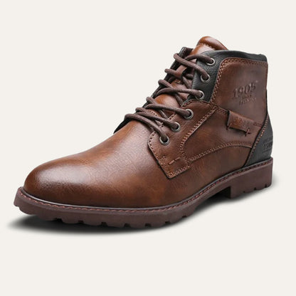 Men's Leather Combat Boots