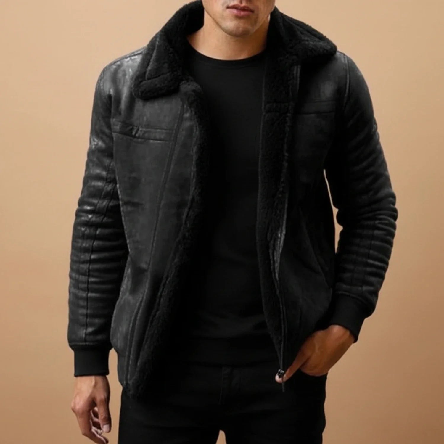 Women's Fleece Bomber Jacket - Vonnera