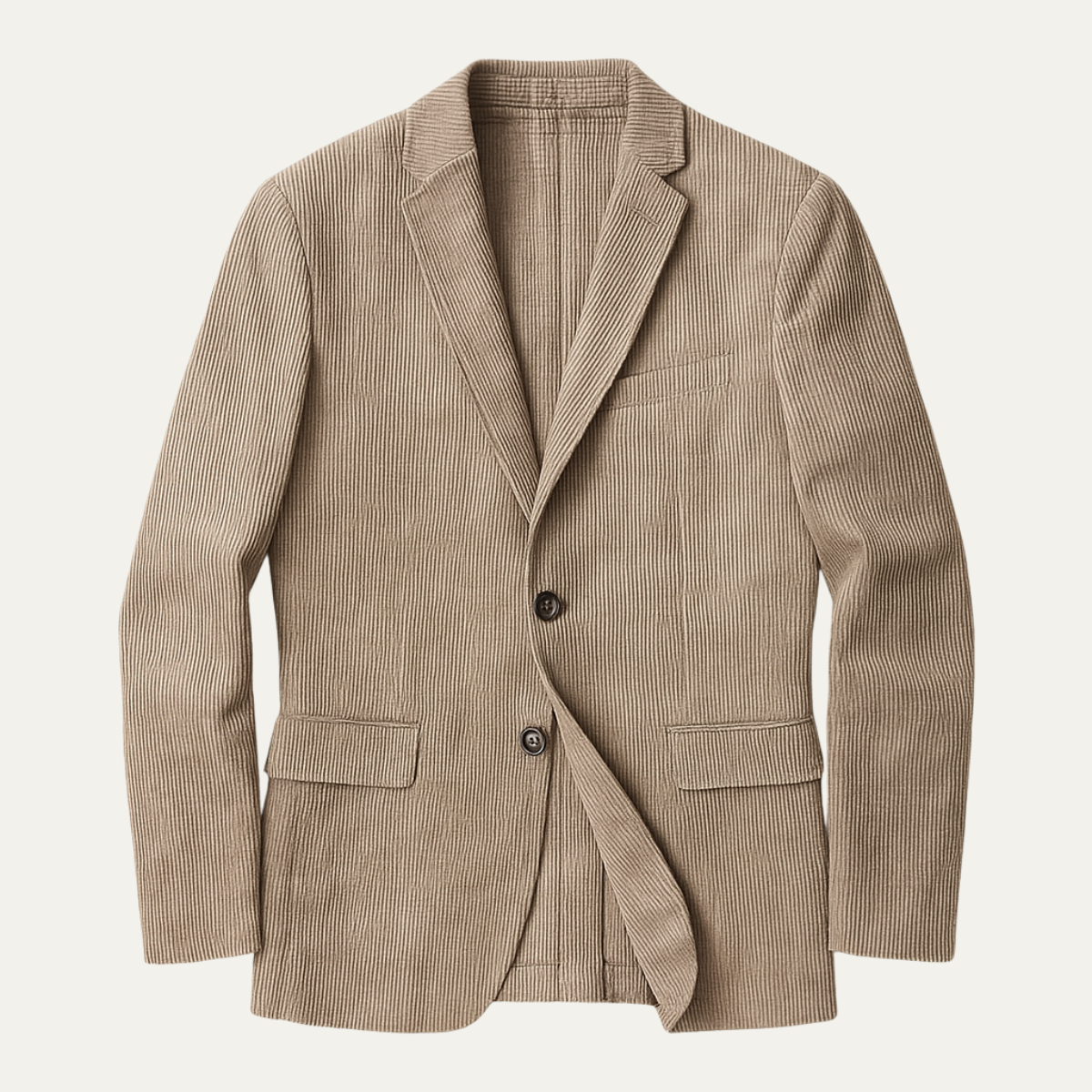 Men's Slim Fit Corduroy Blazer Suit - Vonnera