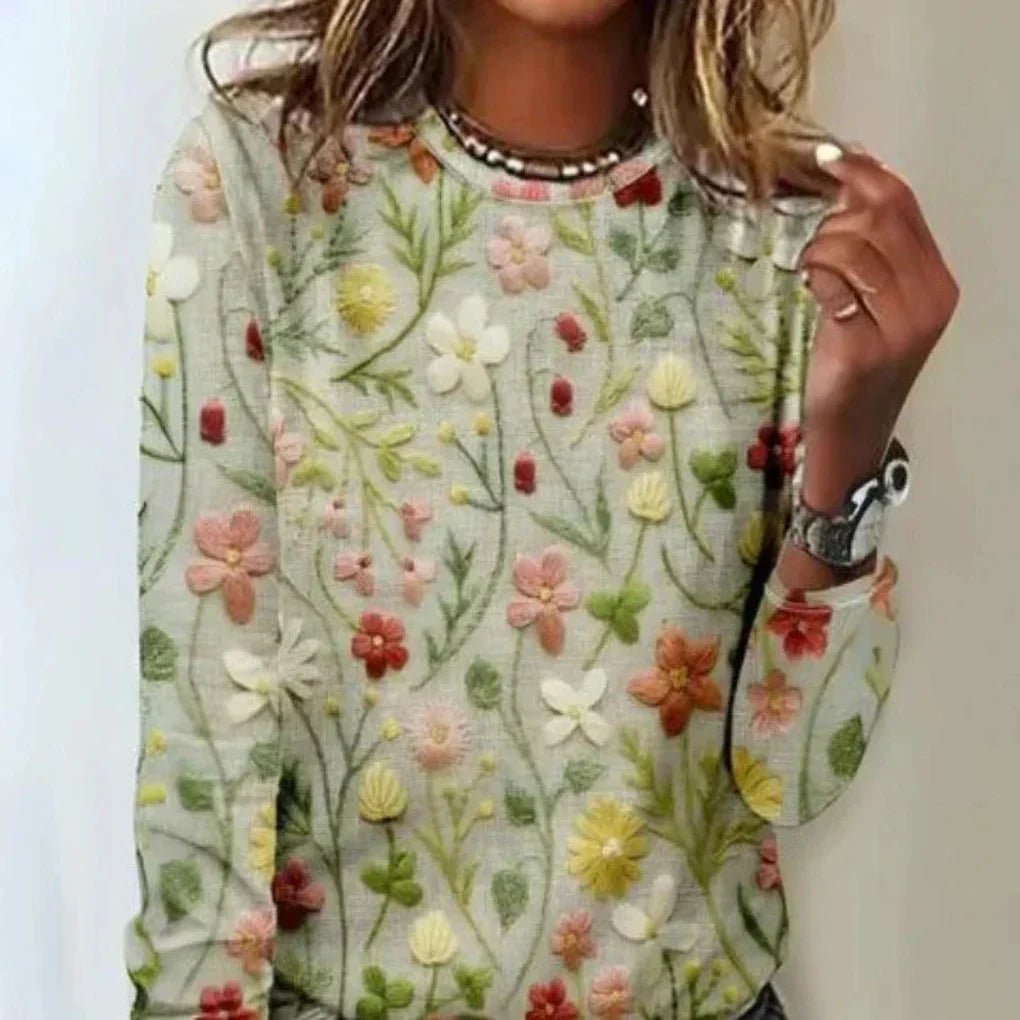 Women's Relaxed Fit Sweater Lightweight Spring Layer