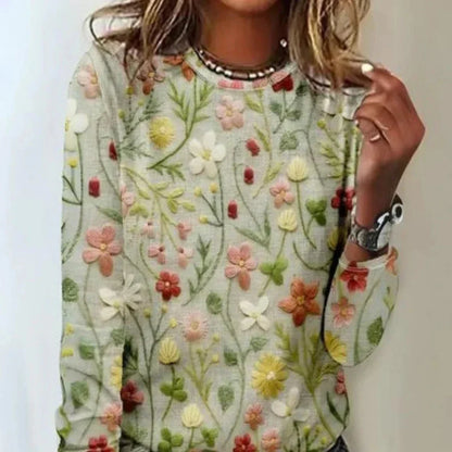 Women's Relaxed Fit Sweater Soft Spring Layer