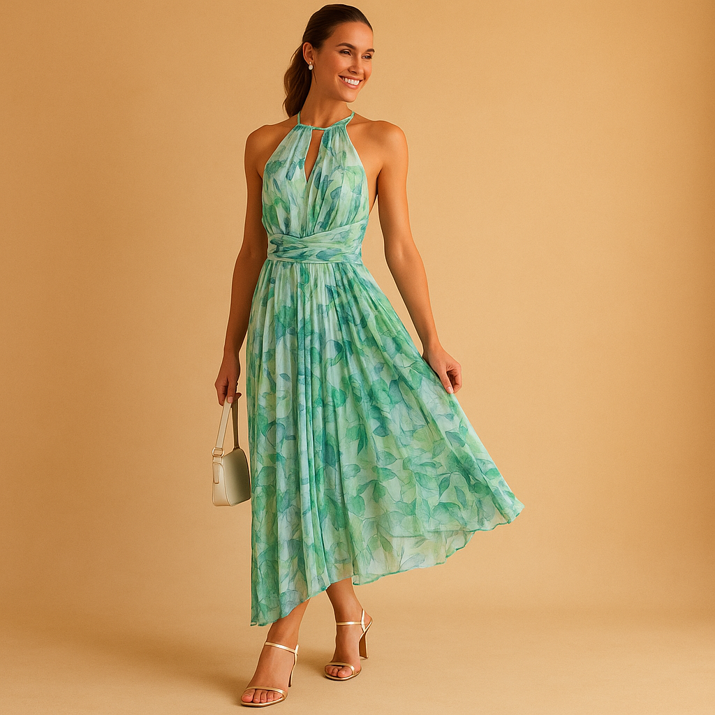 Isabella Women's Floral Maxi Dress - Vonnera