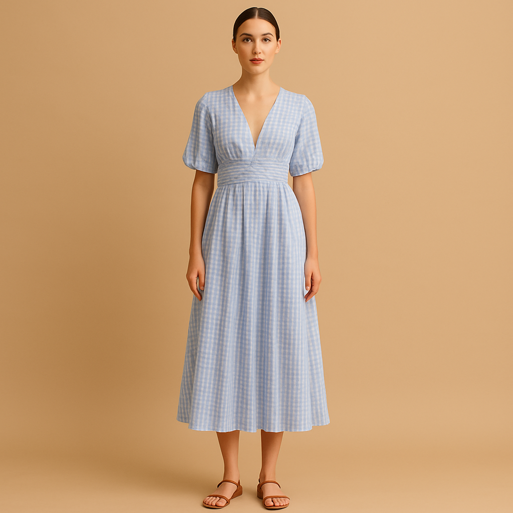 Women's Long Sleeve Maxi Dress Flowy - Vonnera