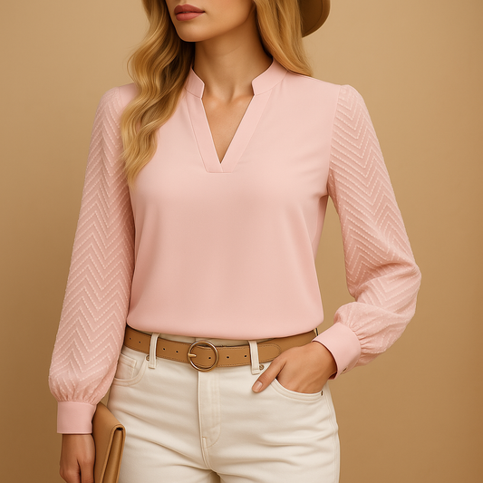 Women's V-Neck Flowy Elegant Aurora - Vonnera