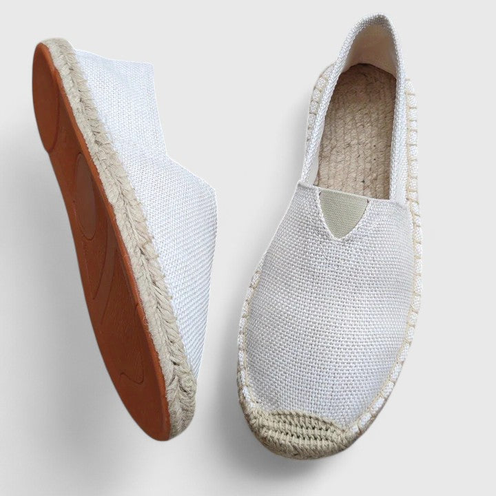 Women's Mesh Espadrille Flat Shoes - Vonnera