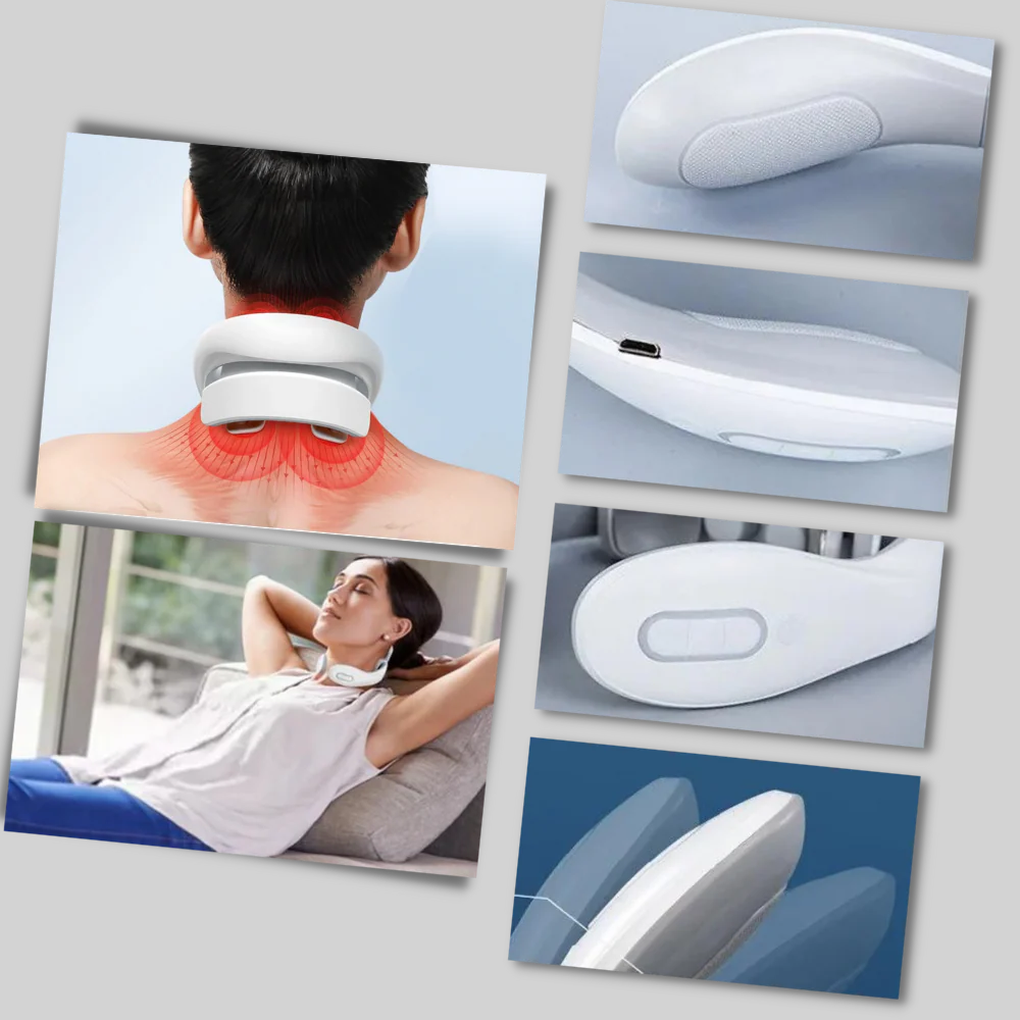 Neck And Shoulder Massager 4 Heads