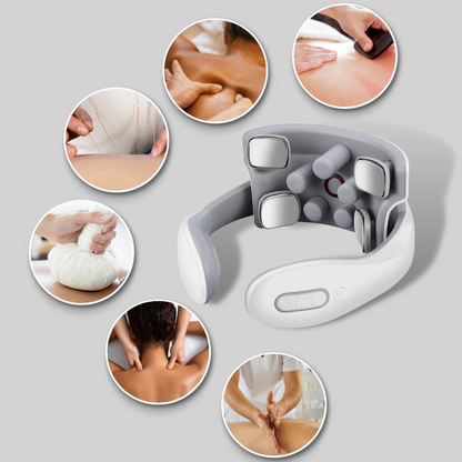 Neck And Shoulder Massager 4 Heads
