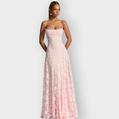 Camryn™ | Elegant Strapless Velvet Gown