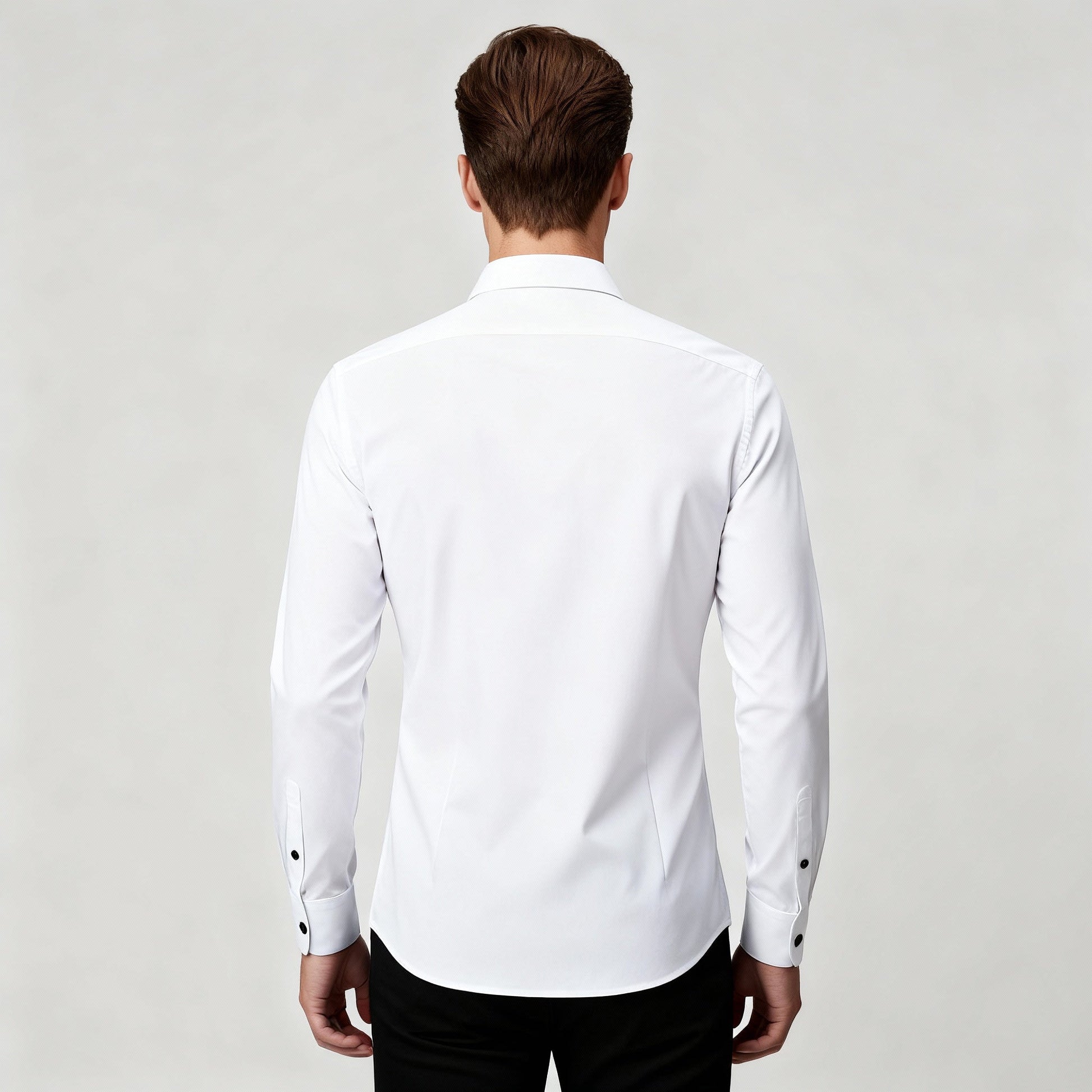 Image of Frank | Men's Slim Fit Button-Down Dress Shirt