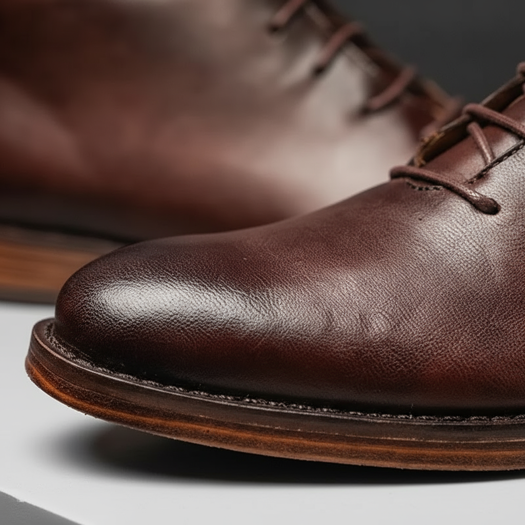 Men's Slip On Ankle Shoes Minimalist Lace Up
