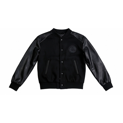 Men's Varsity Jacket Black