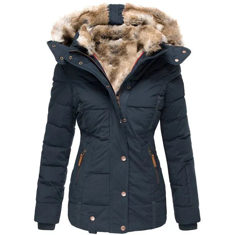 Stylish Hooded Parka for Women
