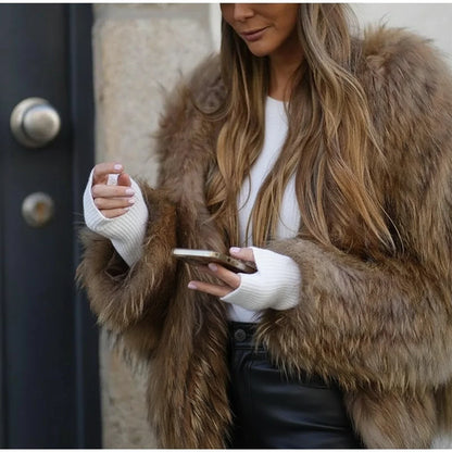 Women's Fur Short Jacket