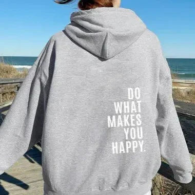 Women's Motivational Hoodie Inspirational Print