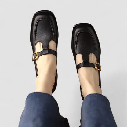Women's Orthopedic T-Strap High Heels
