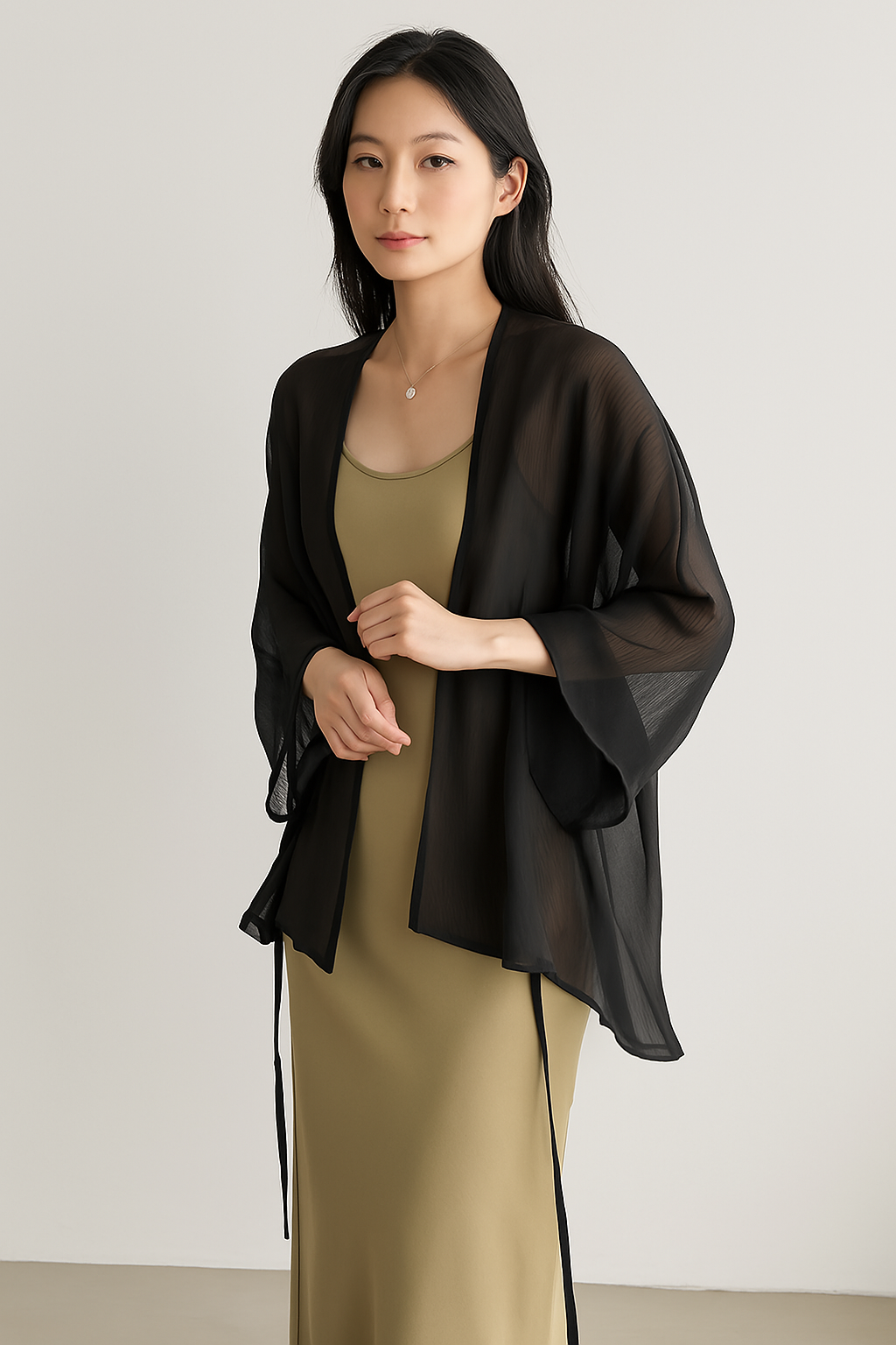 Image of Gale | Women's Open Front Lightweight Cardigan