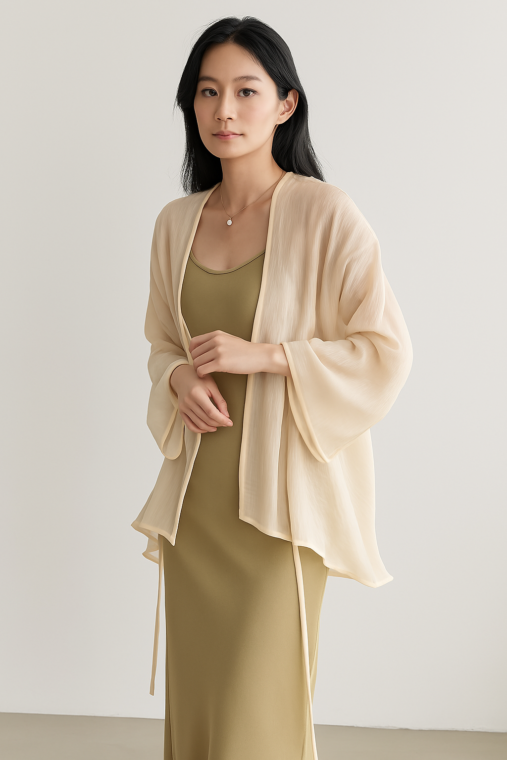 Women's Open Front Cardigan Lightweight - Vonnera