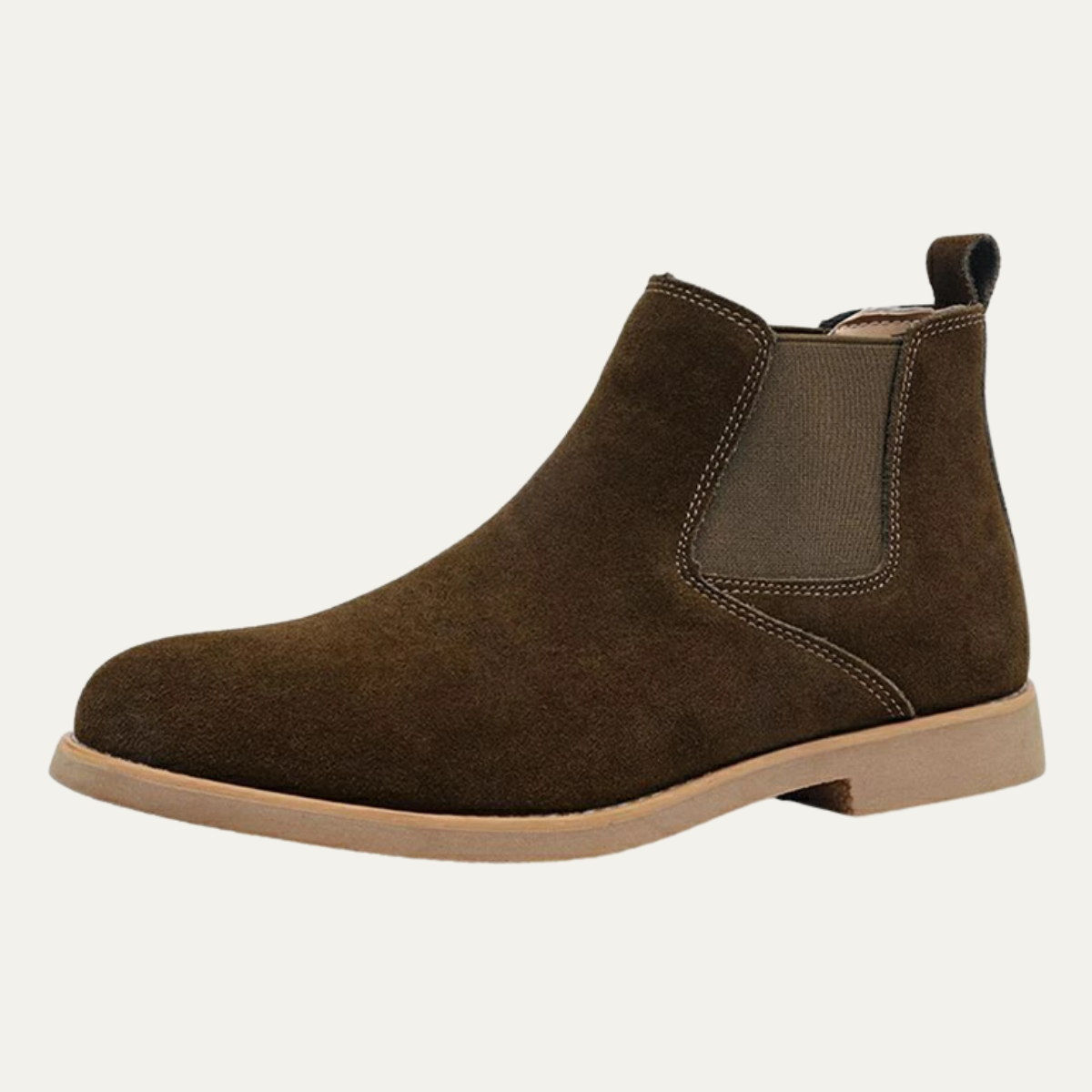 Men's Suede Chelsea Ankle Boots - Vonnera