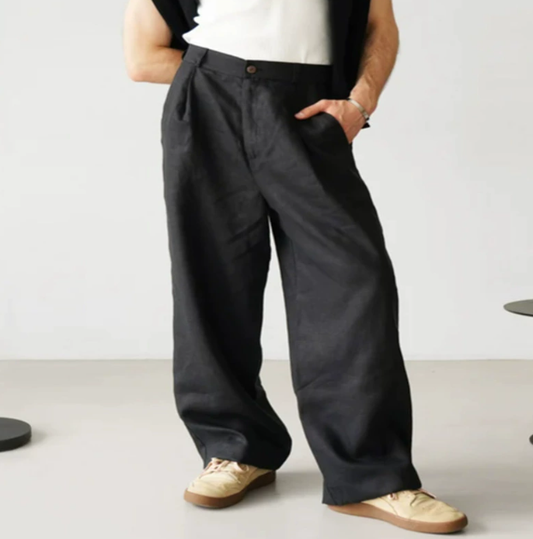 Men's High-Waisted Chino Pants - Vonnera
