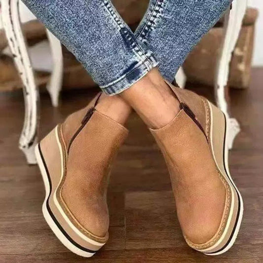 Women's Ankle Boots Platform Heel - Vonnera