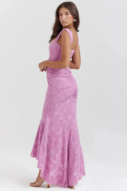 Gemma Women's Floral Lace Midi Dress