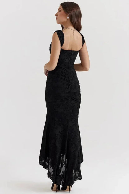 Gemma Women's Floral Lace Midi Dress