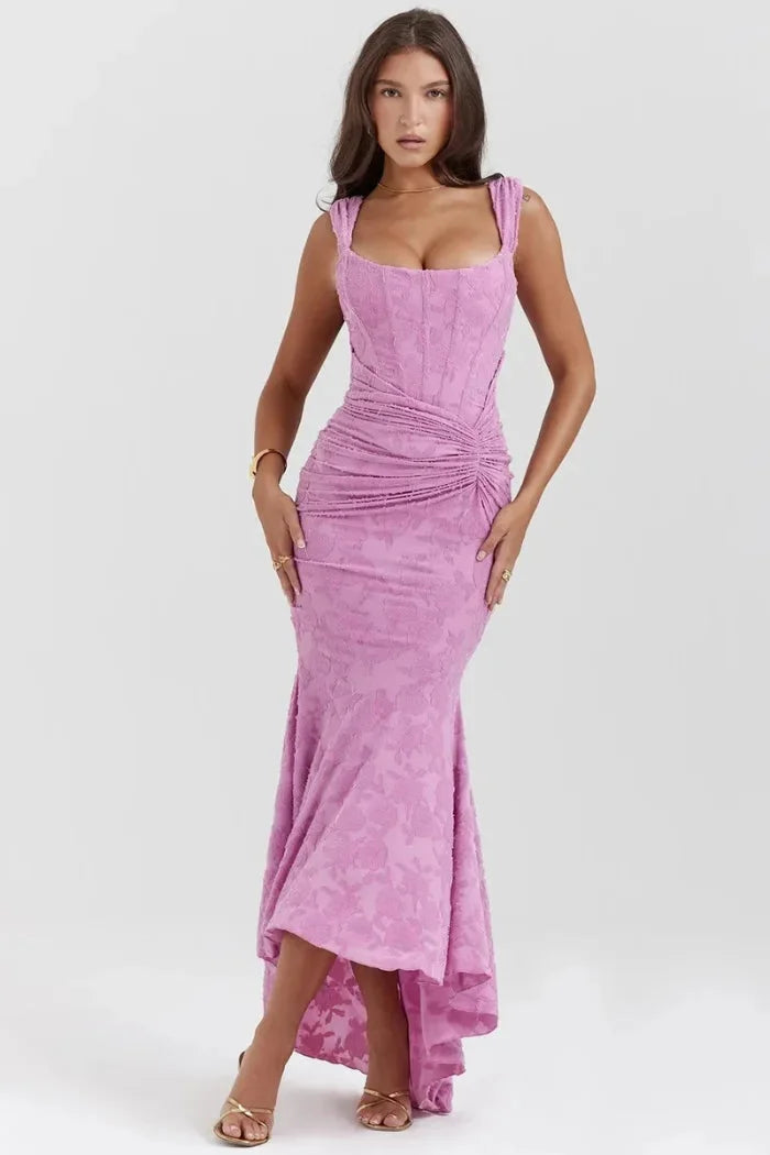 Gemma Women's Floral Lace Midi Dress