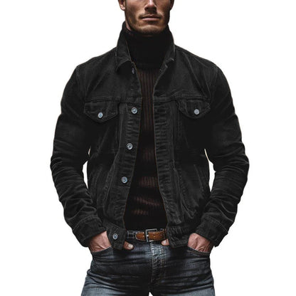 Image of Gerald | Men's Button-Down Corduroy Jacket