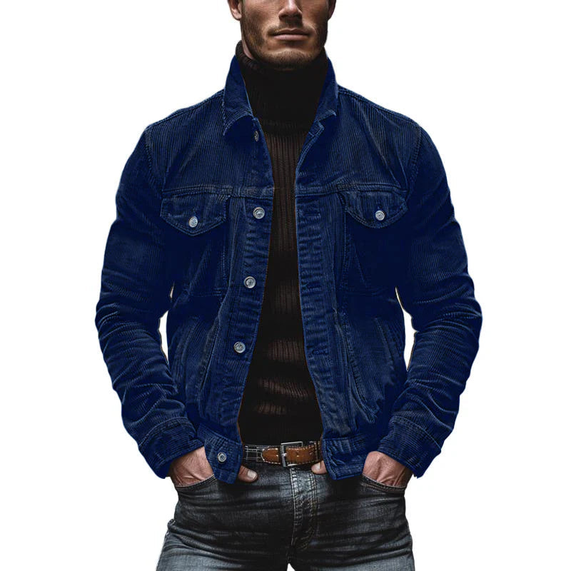 Image of Gerald | Men's Button-Down Corduroy Jacket
