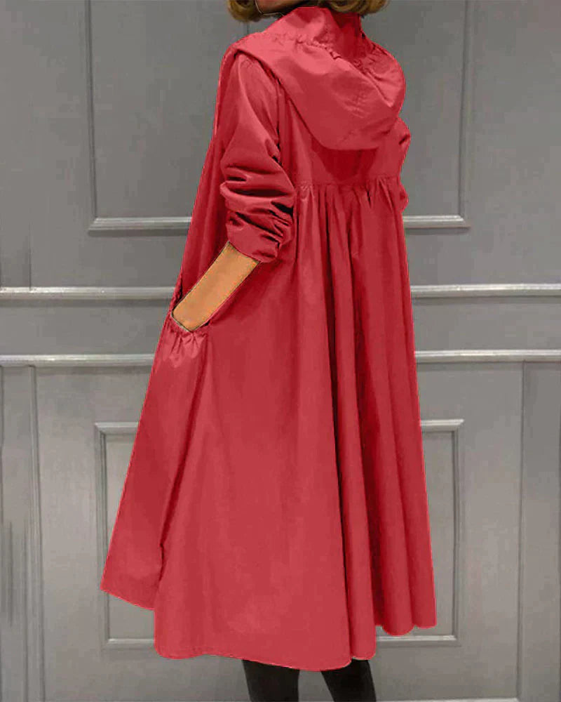 Image of Gloria | Women's Longline Hooded Jacket