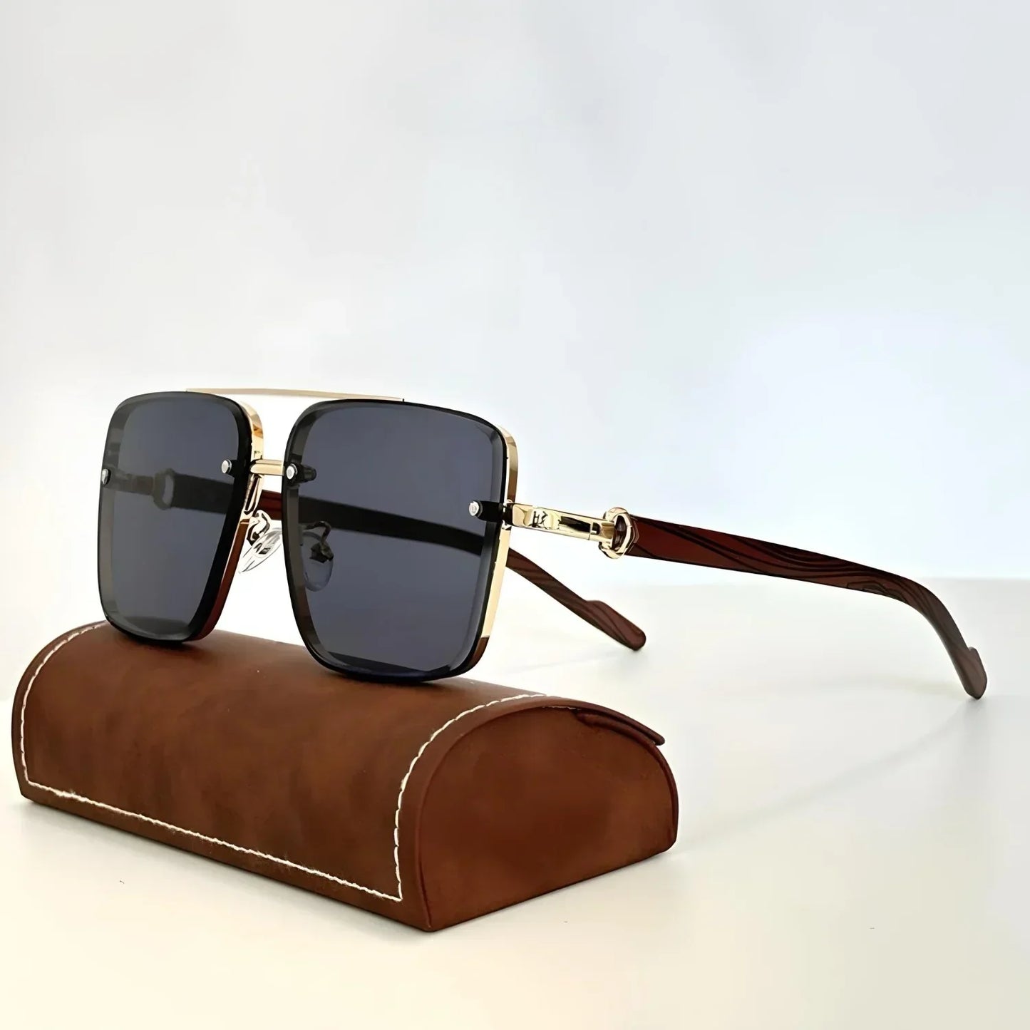 Vintage Round Frame Sunglasses - Vonnera