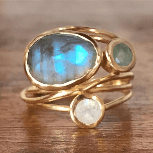 Crystal Gold Ring - Vonnera
