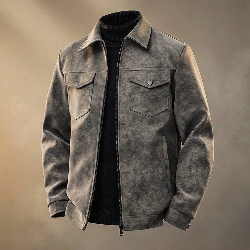 Rowan Retro Leather Jacket