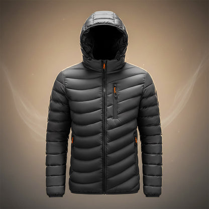 Eliot Quilted Hooded Jacket