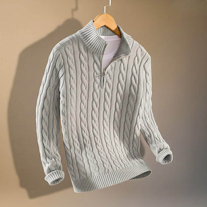 Henry Prestige Cable Knit Sweater