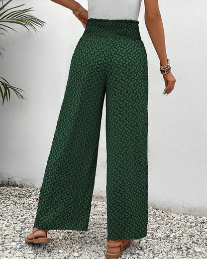 Women's Pull-On Trousers Elastic Waistband