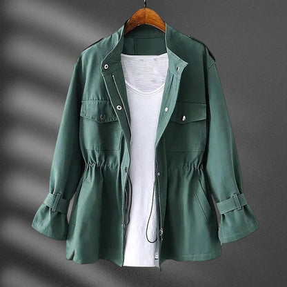 Hannah Waist Slimming Windbreaker