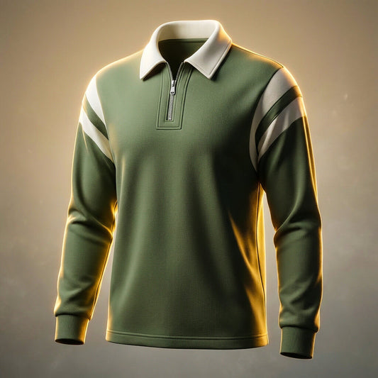 Brett Prestige Long Sleeve Polo