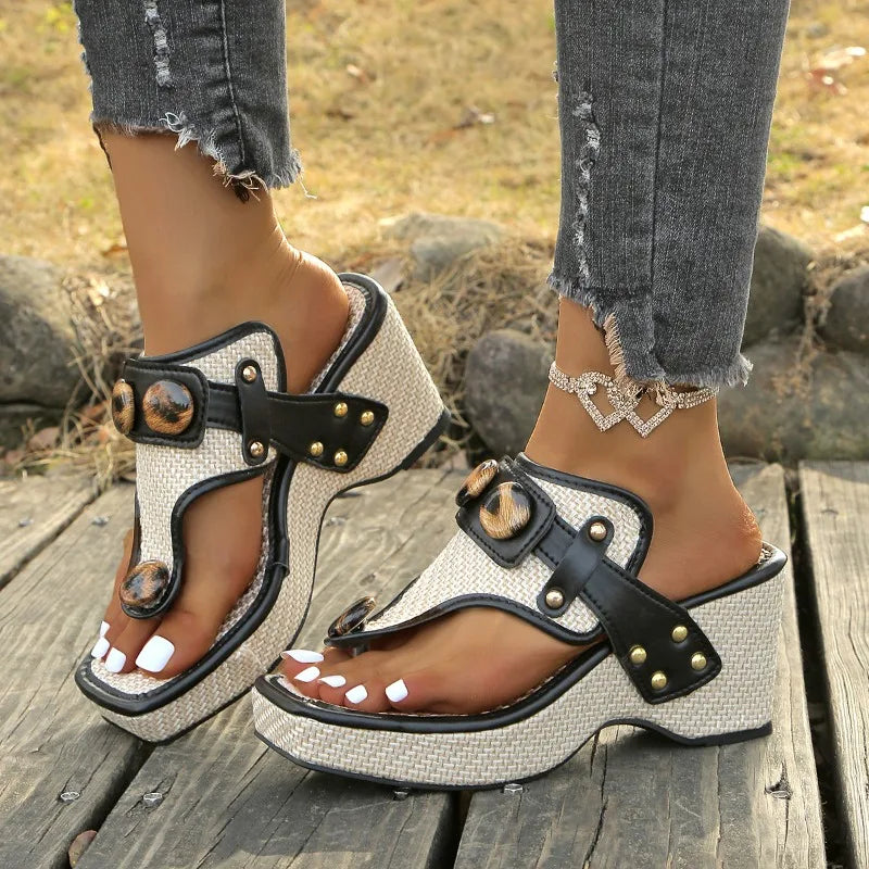 Women's Platform Wedge Sandals - VibreMode